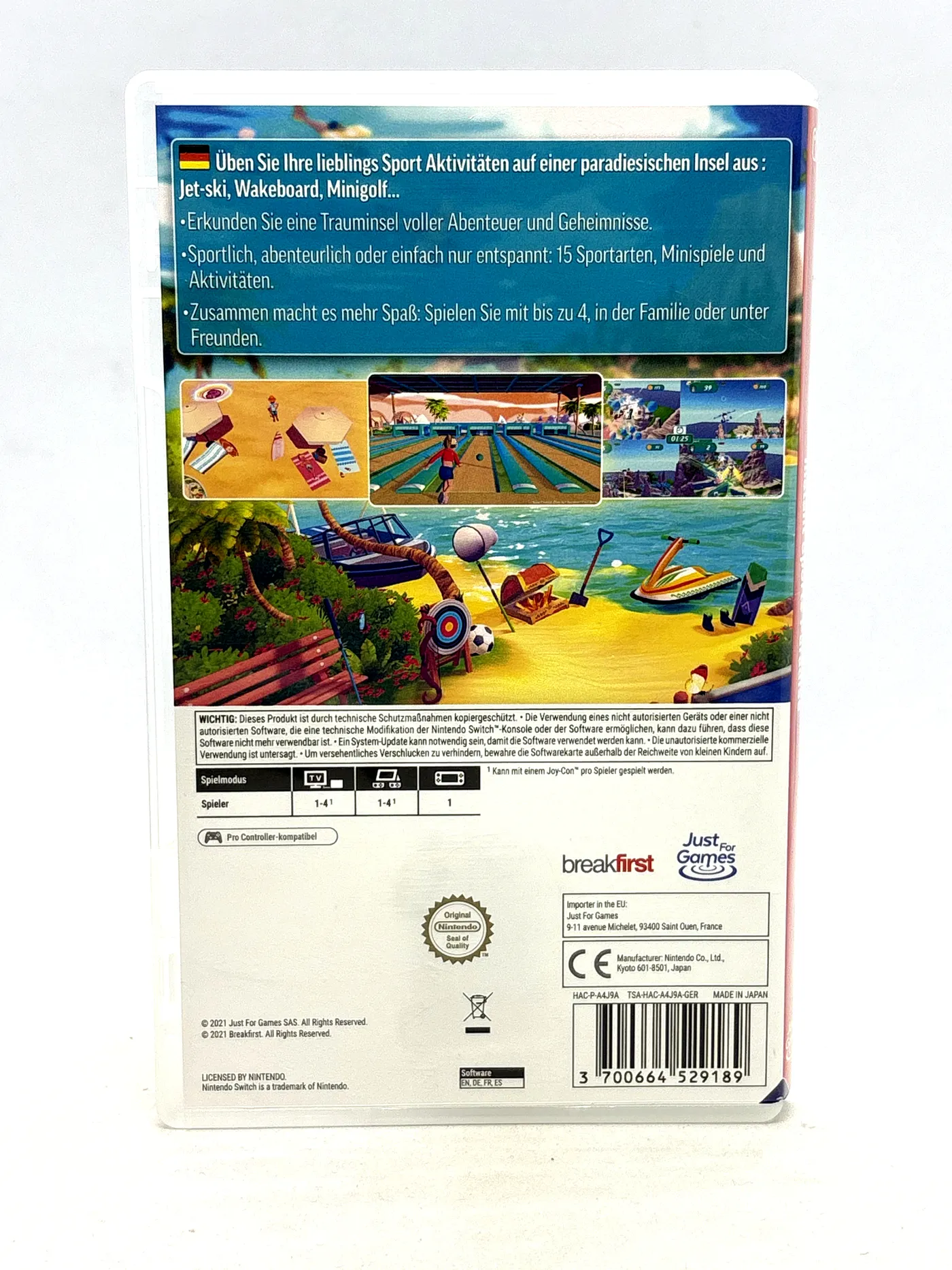 Instant Sports Paradise Nintendo Switch