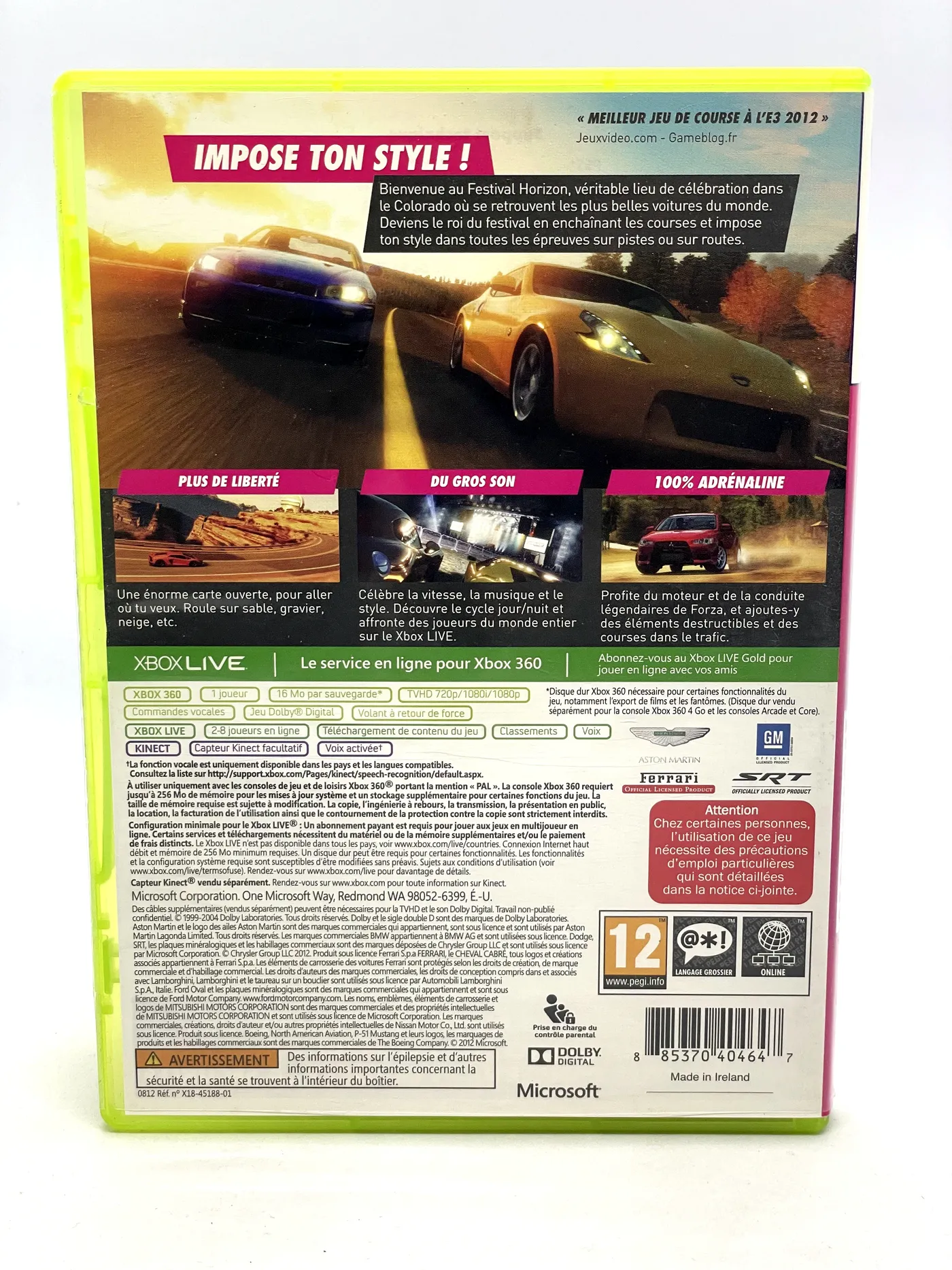 Forza Horizon Xbox 360