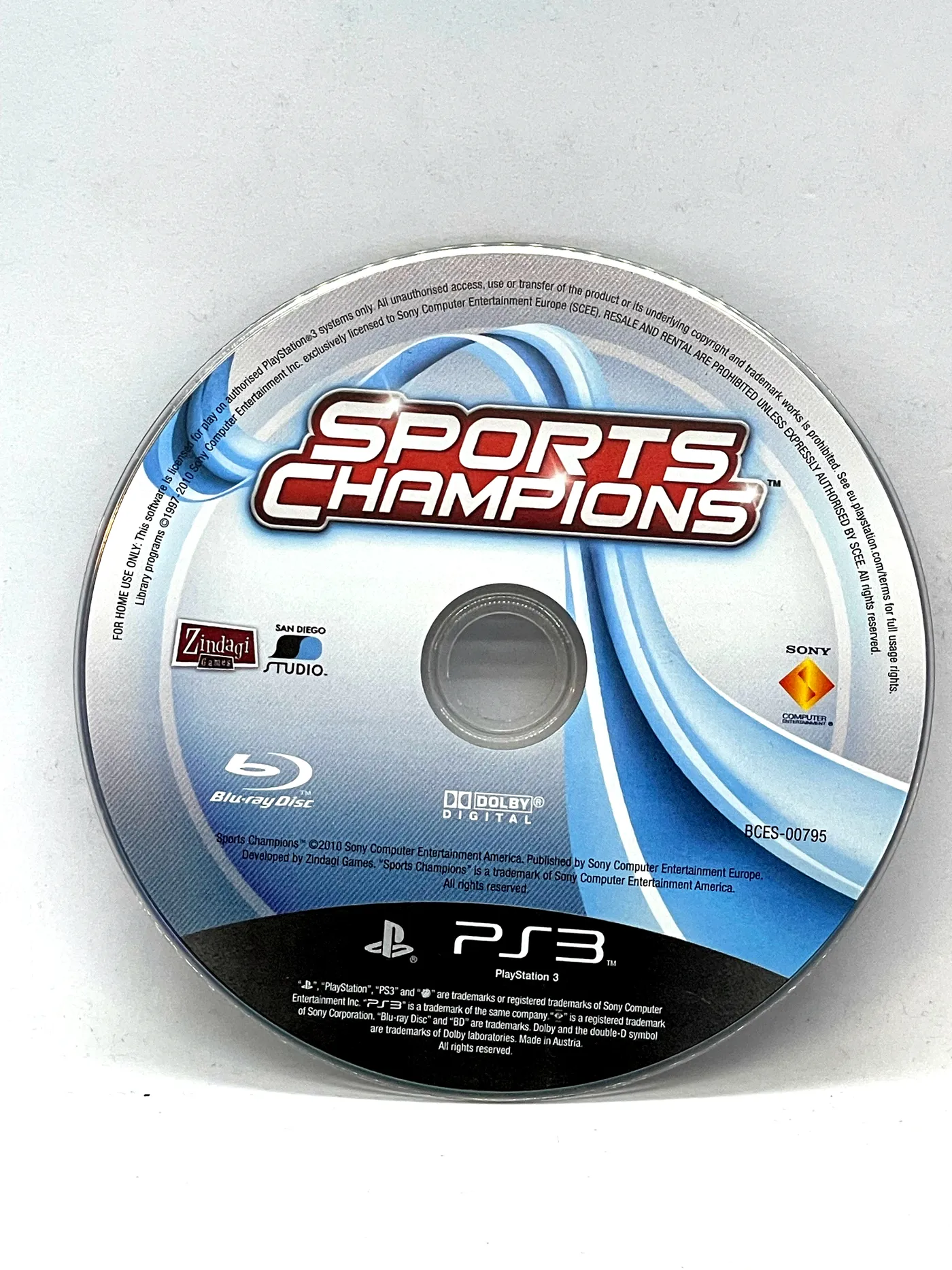 Sports Champions PS3 (game only)