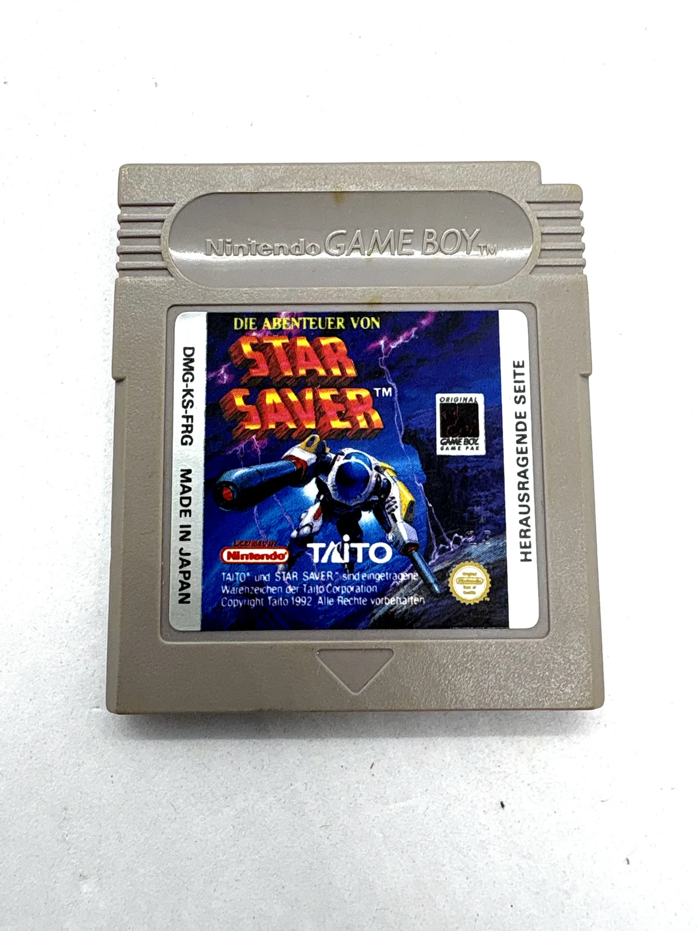 The Adventures of Star Saver GameBoy (game only)