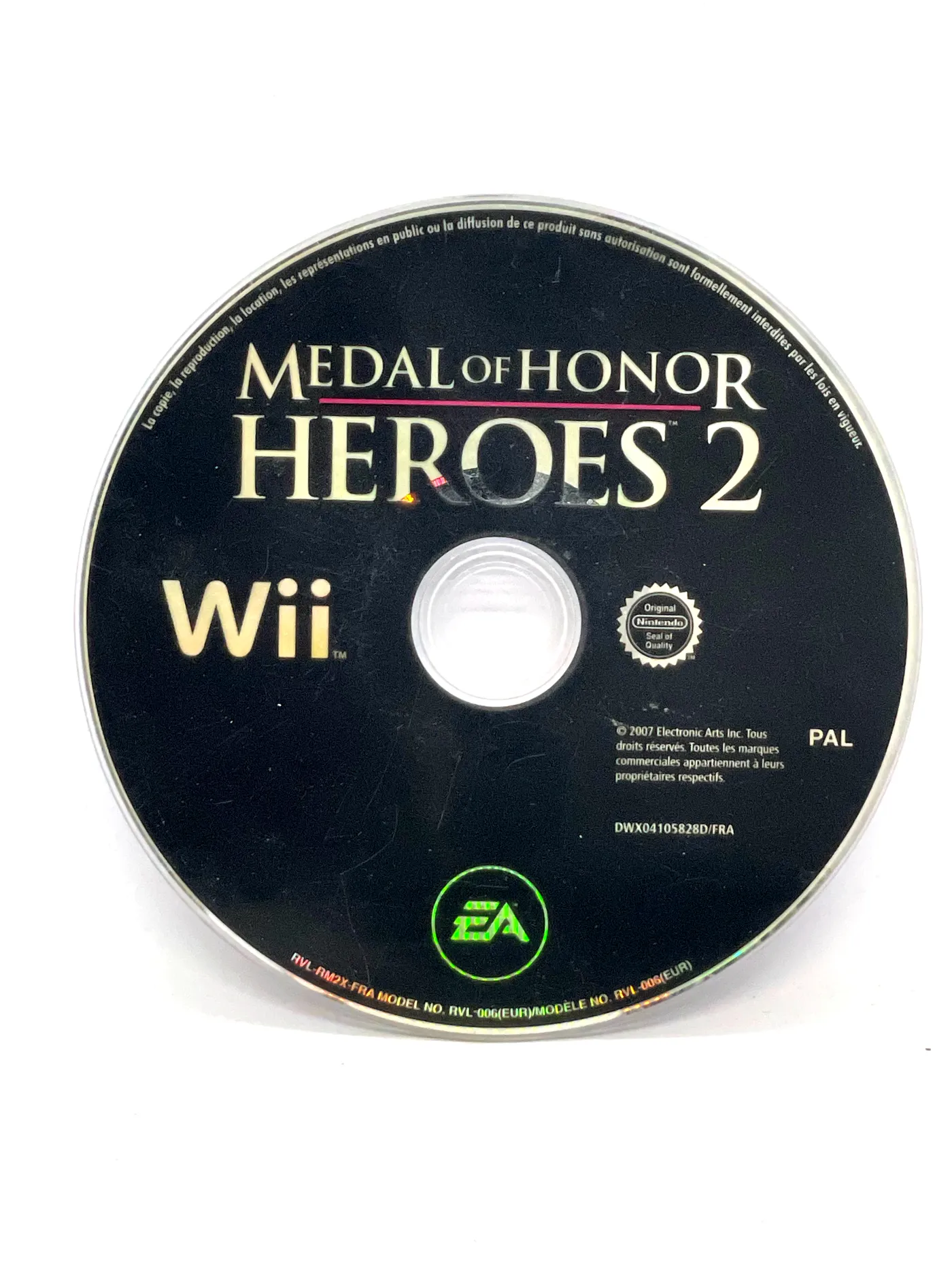 Medal of Honor Heroes 2 Nintendo Wii (sama gra)