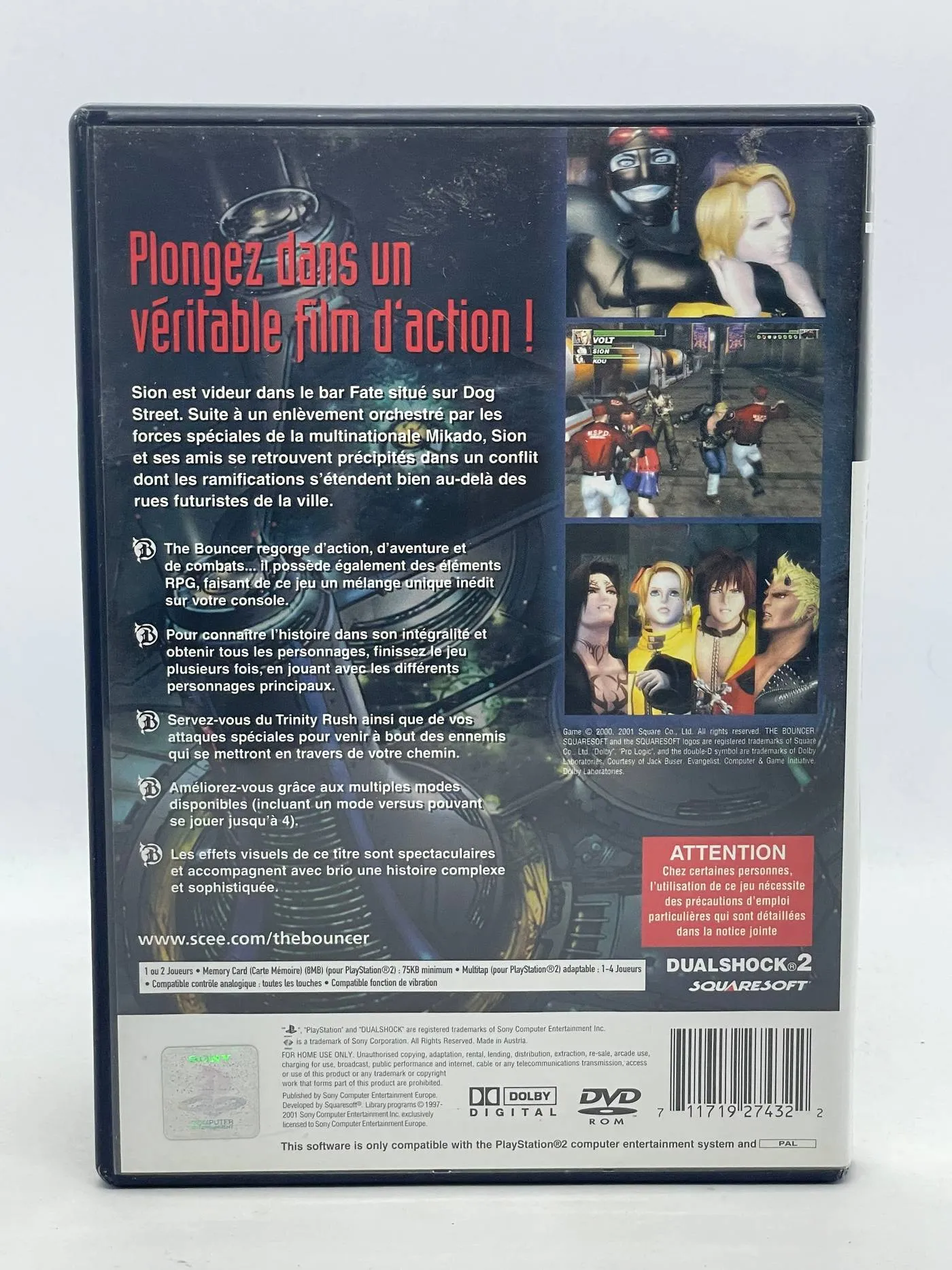 The Bouncer PS2 - PlayStation 2 | Retrobroker