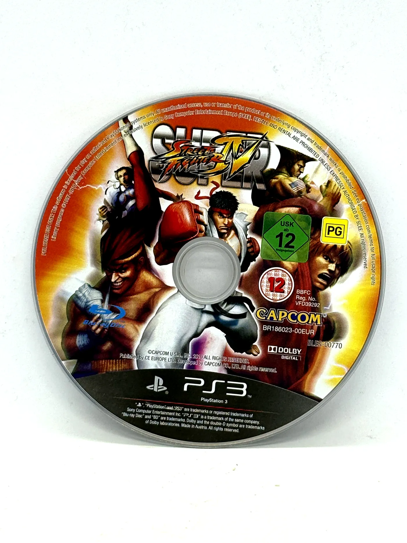 Super Street Fighter IV PS3 (game only)