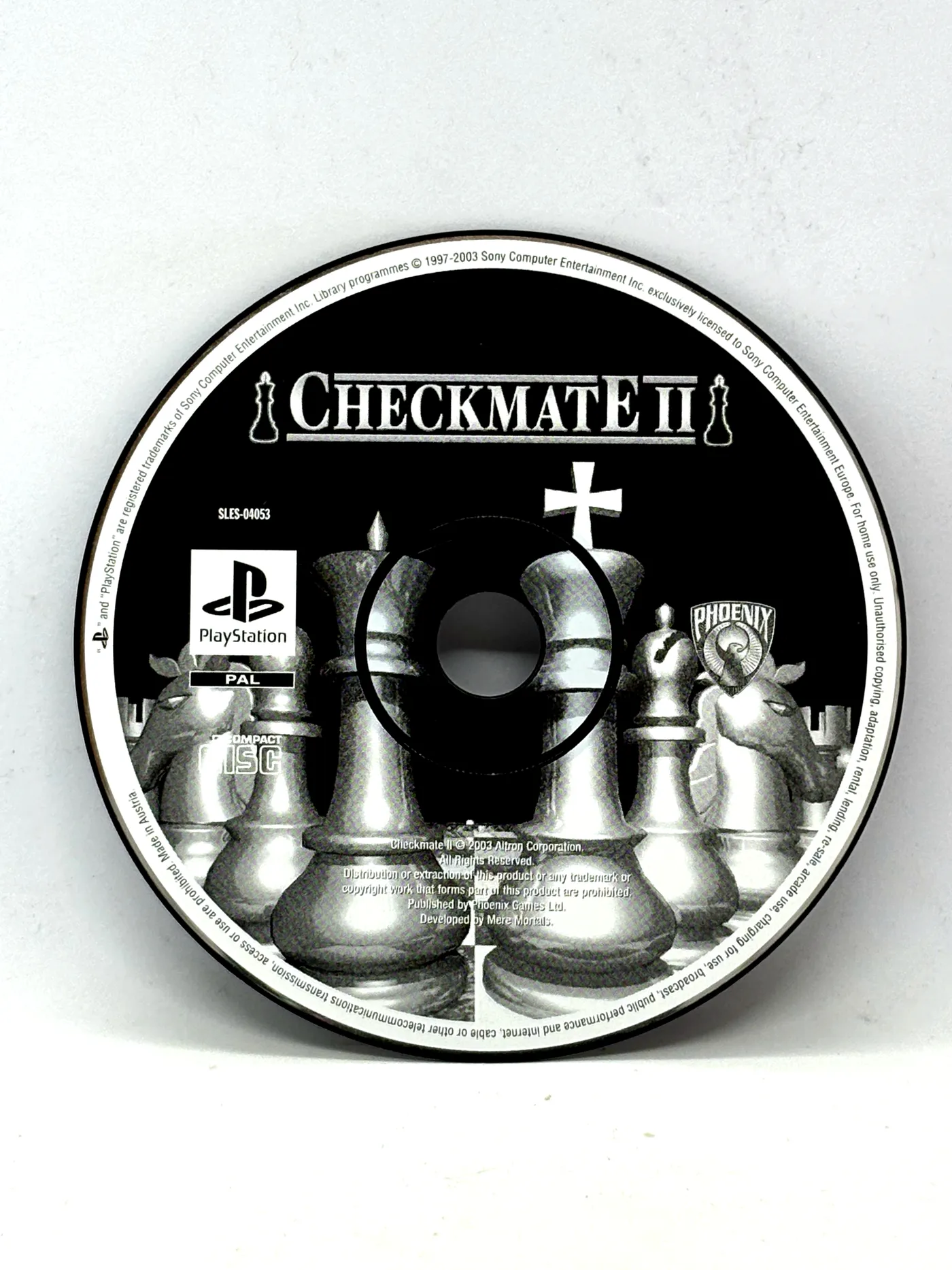 Checkmate II PS1 PSX (game only)