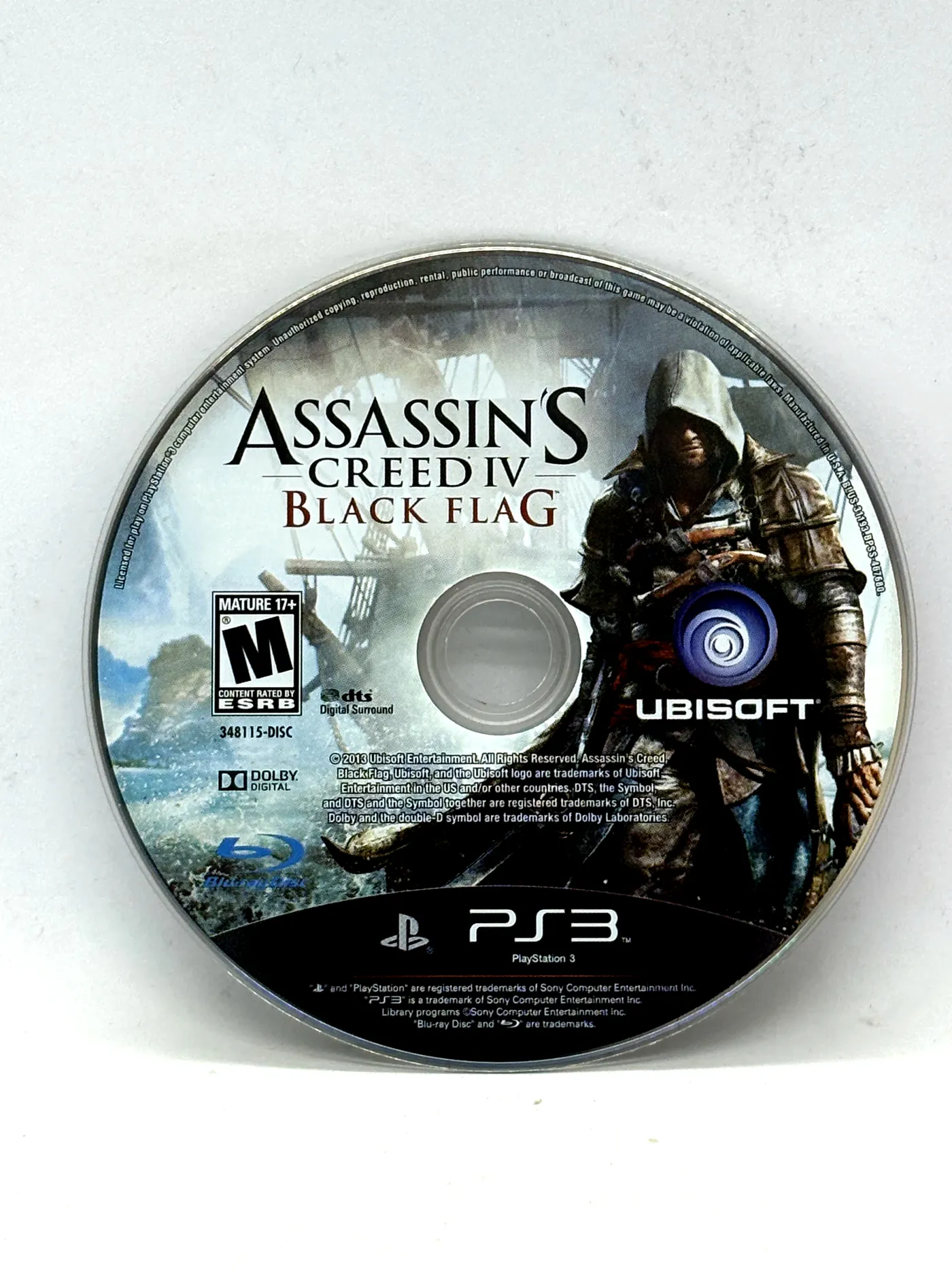 Assassin's Creed IV Black Flag PS3 NTSC-U (game only)
