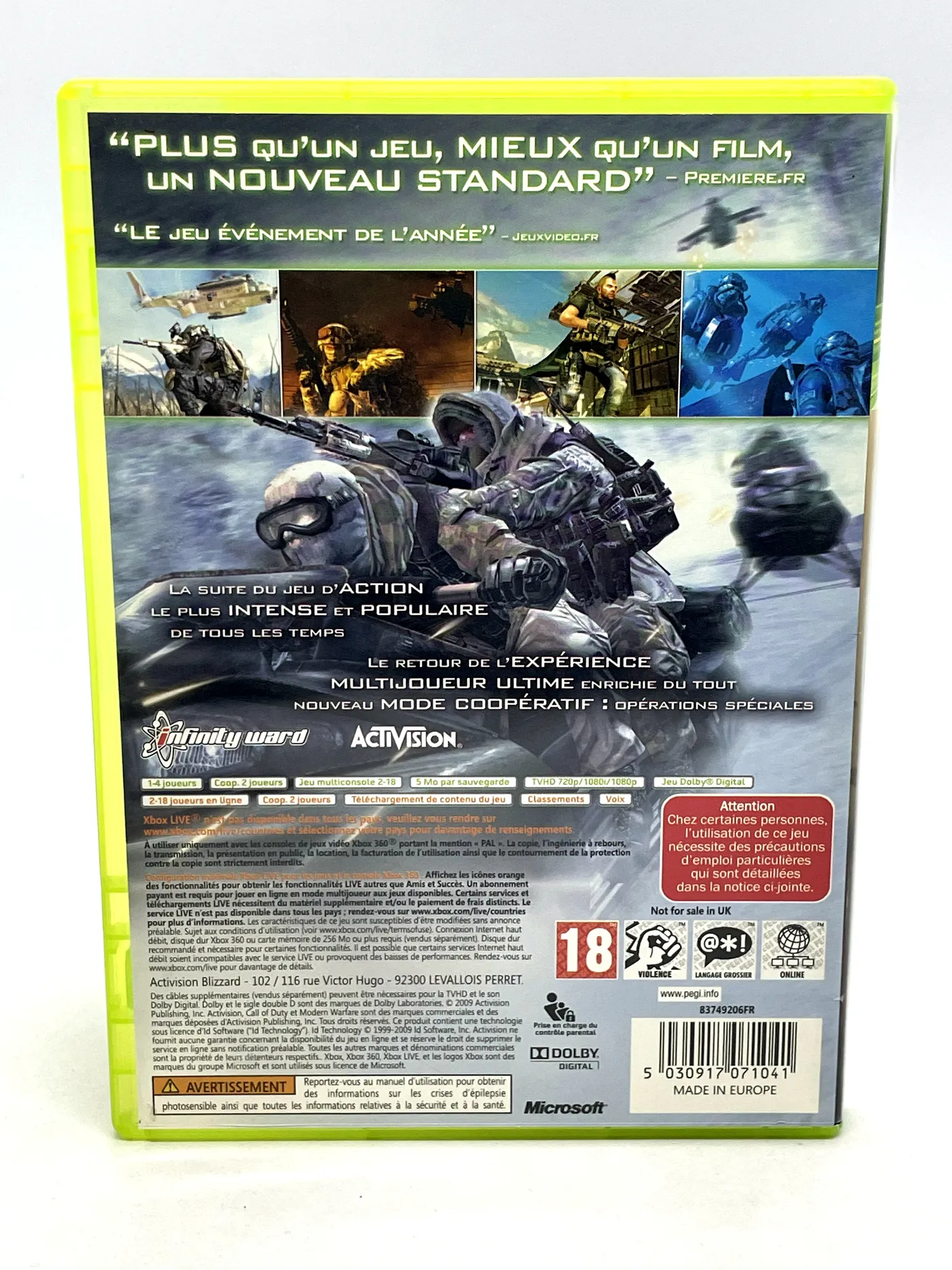 Call of Duty Modern Warfare 2 Xbox 360 - Xbox 360 | Retrobroker Call of Duty Modern Warfare 2 Xbox 360 - Xbox 360 | Retrobroker