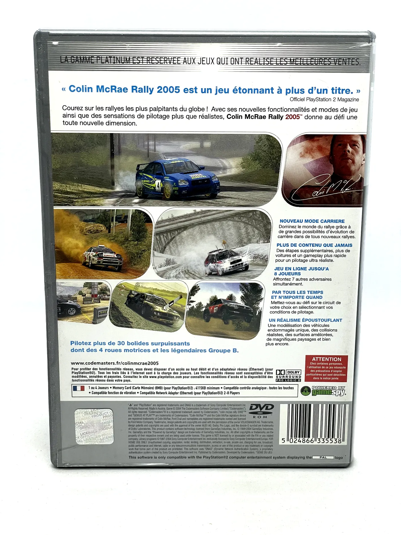 Colin McRae Rally 2005 PS2