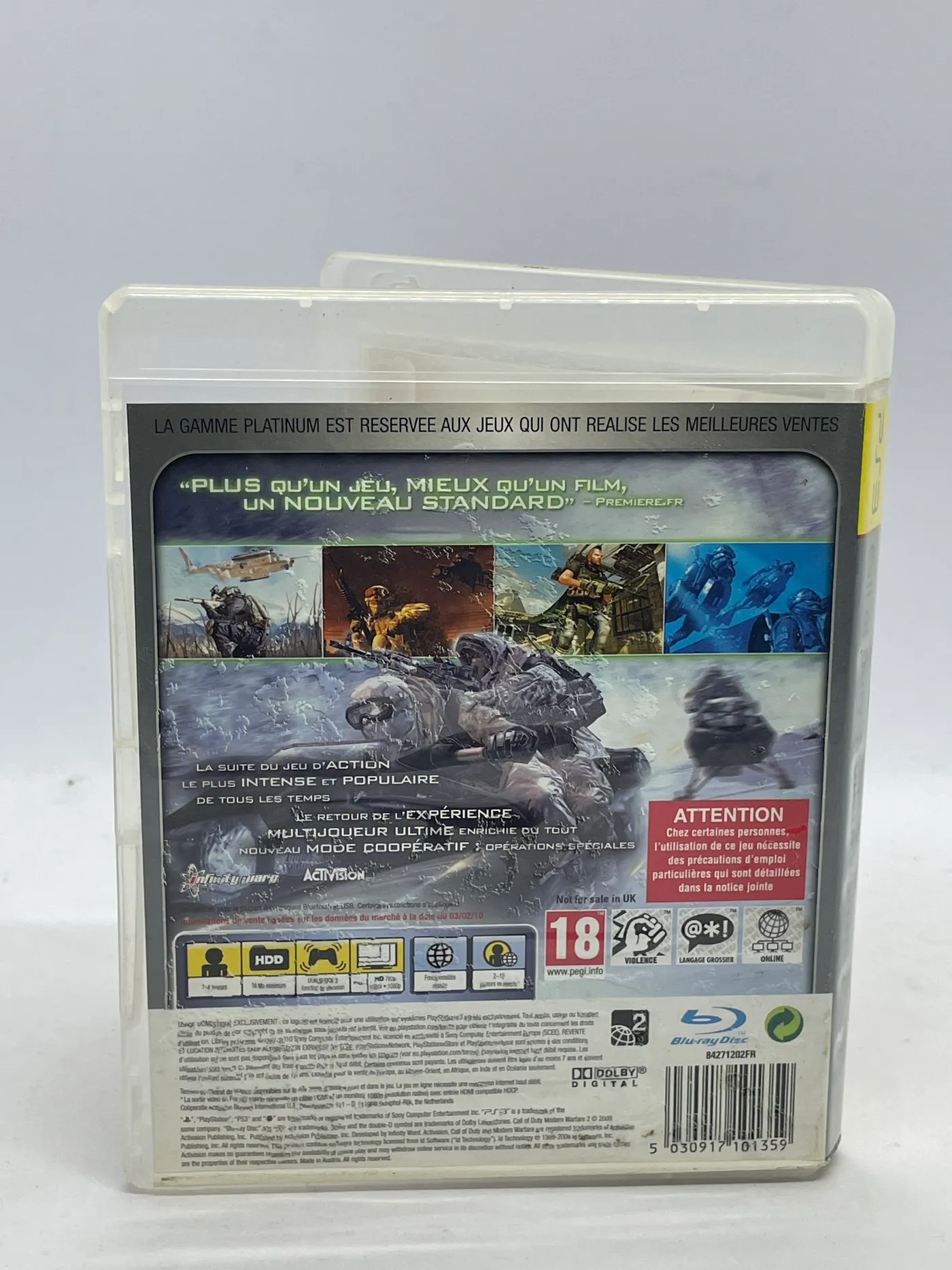 Call of Duty Modern Warfare 2 PS3 (FR)