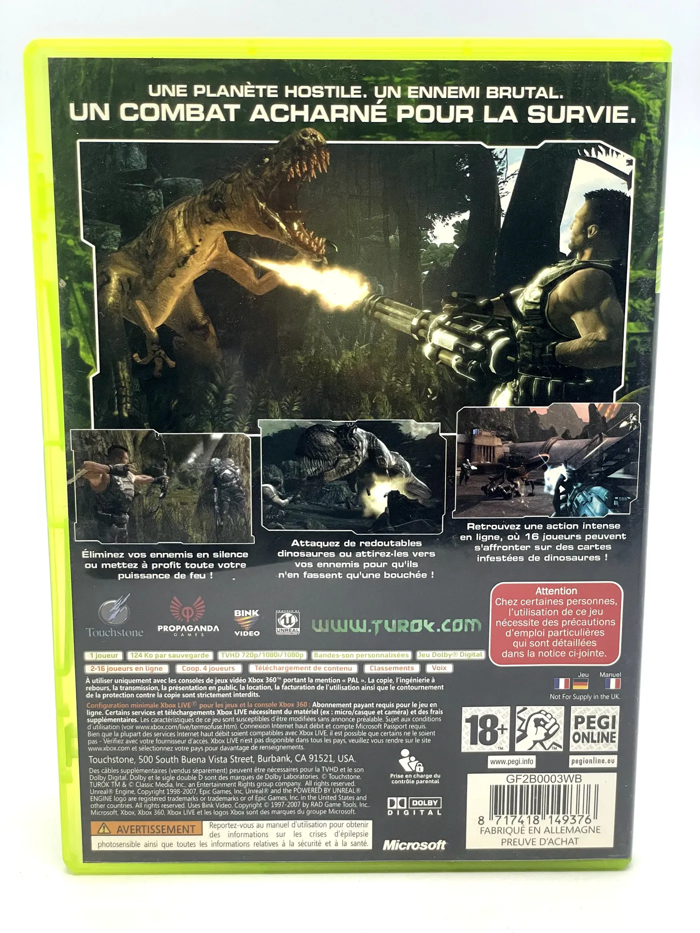 Turok Xbox 360