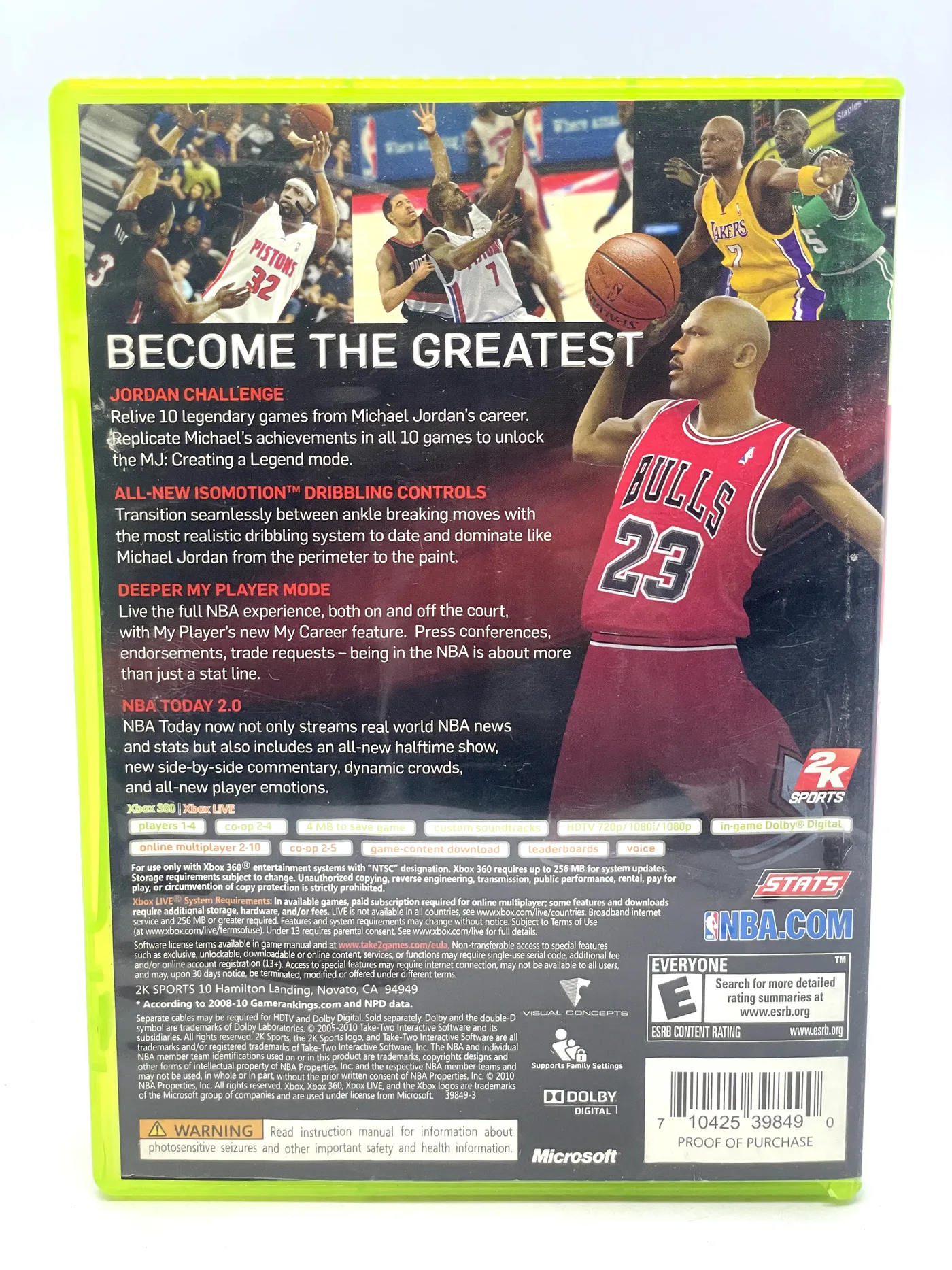 NBA 2K11 Xbox 360
