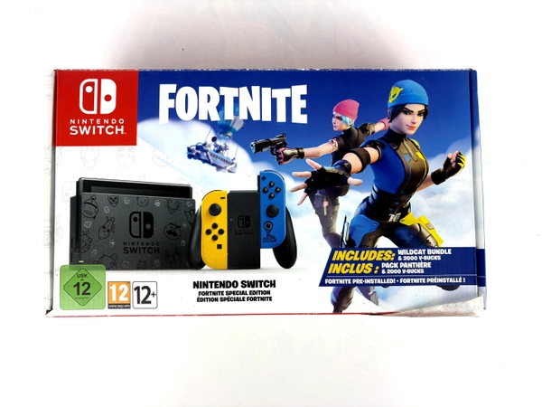 Nintendo Switch V2 Fortnite Edition Console Complete - Nintendo