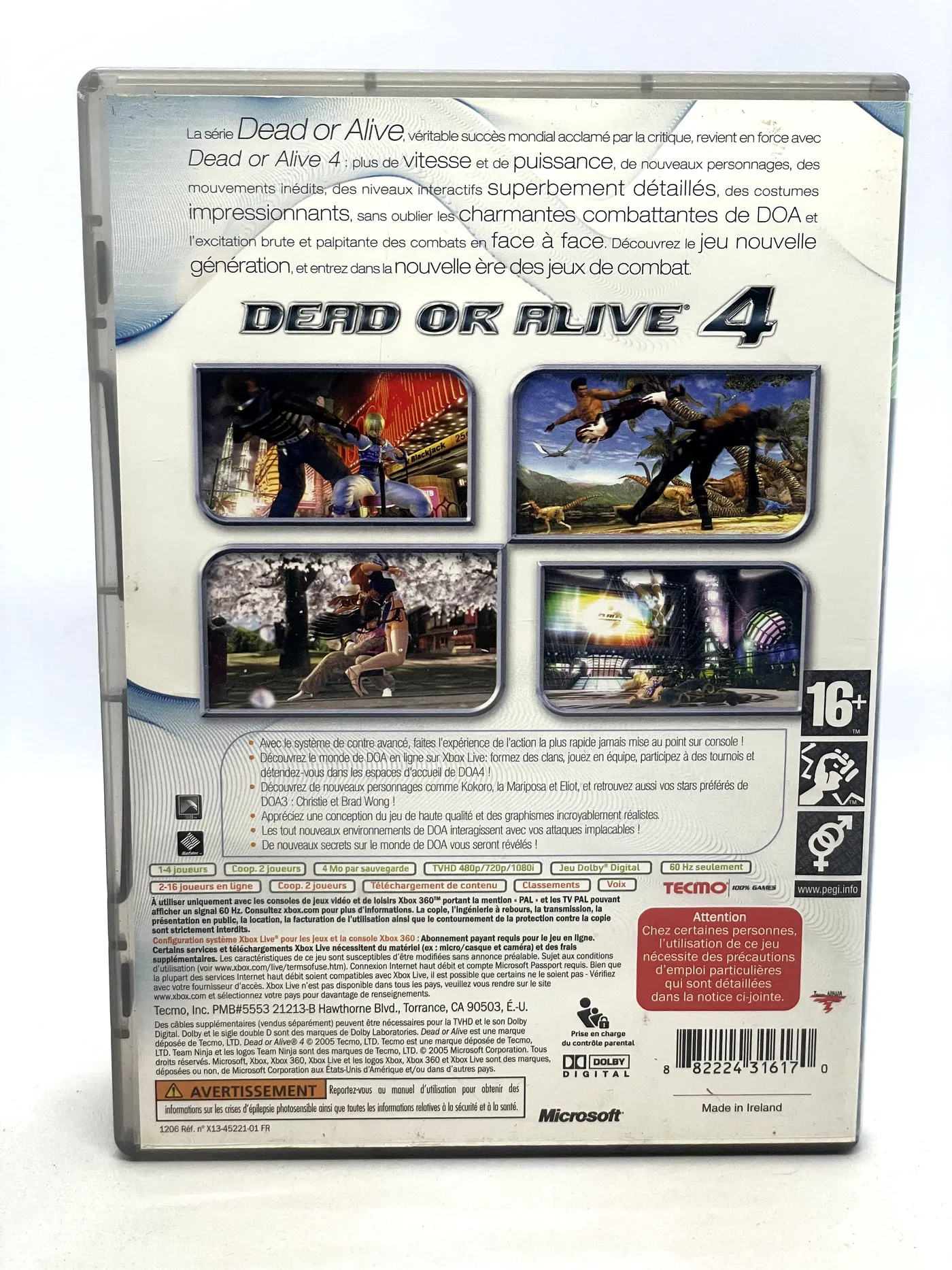 Dead or Alive 4 Xbox 360