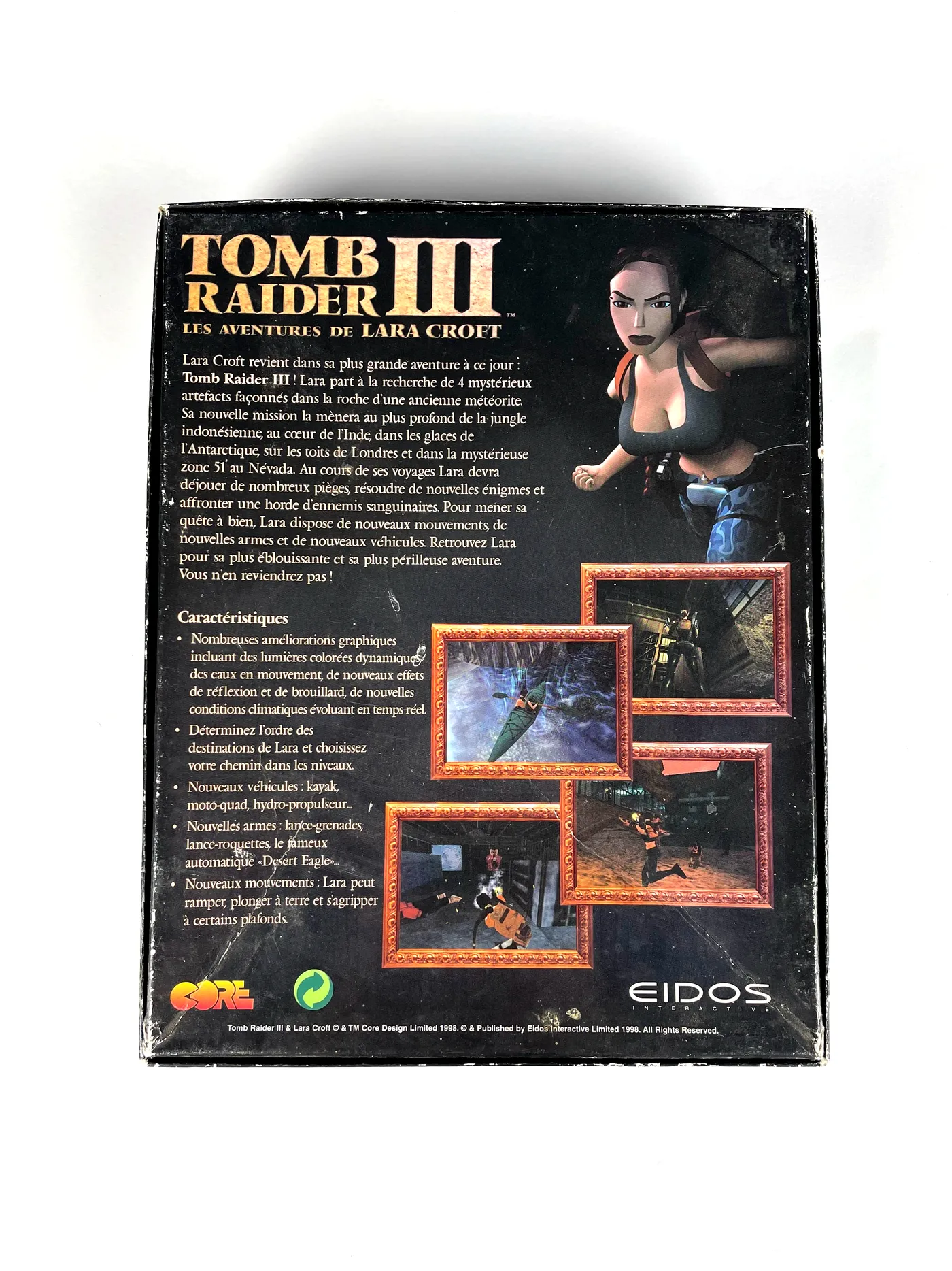 Tomb Raider III PC Big Box