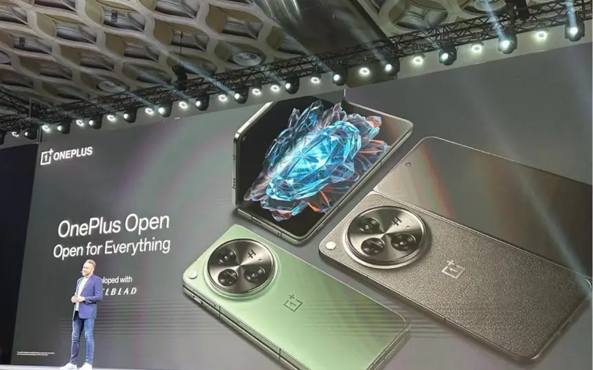 OnePlus Open features a triple camera setup with Hasselblad tuning, the latest flagship chip and fast charging battery.