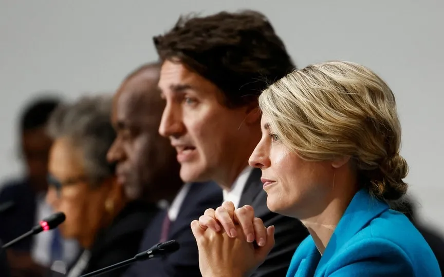 Canadian Prime Minister Justin Trudeau and several other Canadian MPs have been targeted by a 'Spamouflage' campaign. (REUTERS)