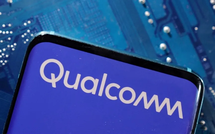 Qualcomm introduces its new laptop processor. (REUTERS)