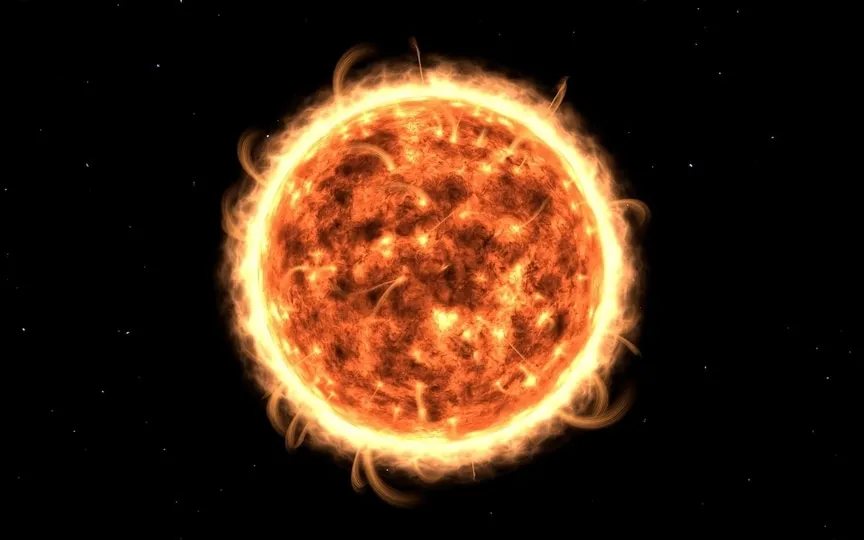 NASA SDO reported the risk of a C-class solar flare being hurled towards Earth. (Unsplash)
