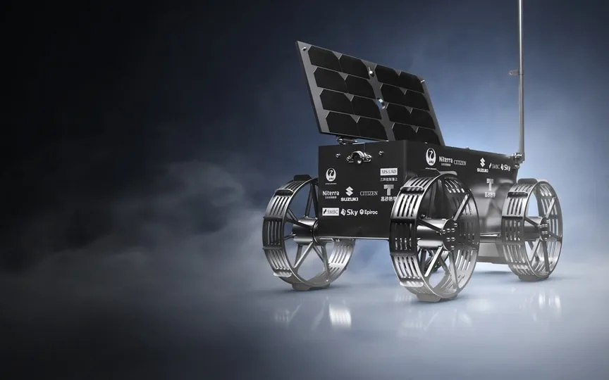 The micro rover is being developed for the HAKUTO-R Mission 2 by iSpace. (iSpace)