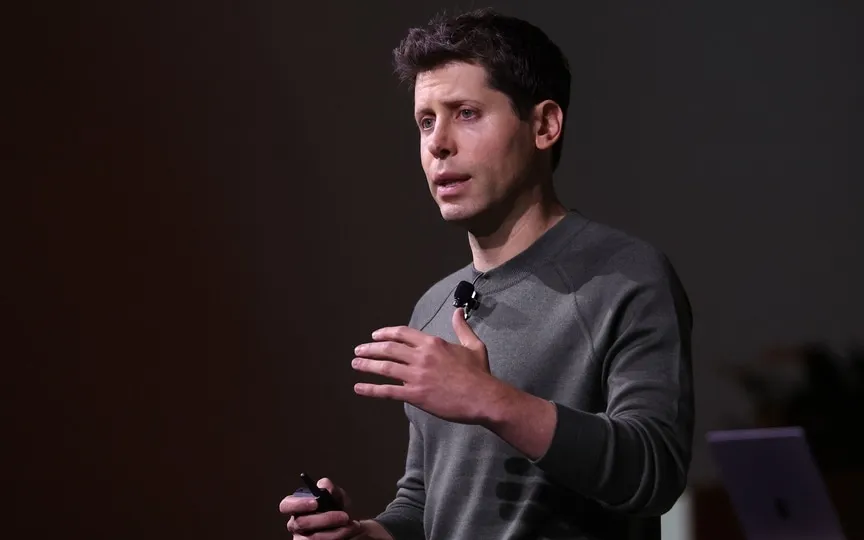 Sam Altman, former OpenAI CEO, reveals new AI venture plan after controversial departure, potentially teaming up with former OpenAI president Greg Brockman. (AFP)