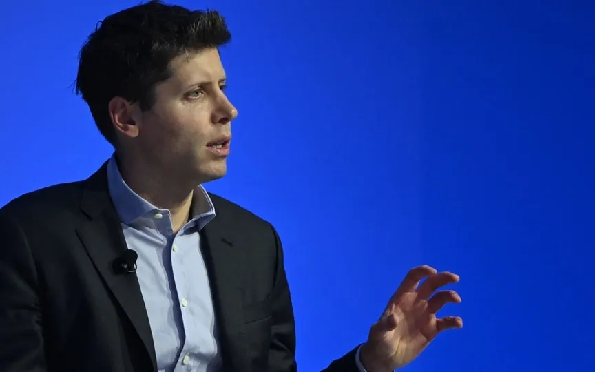 Sam Altman was sacked from the position of OpenAI CEO on Friday, November 17. (AFP)