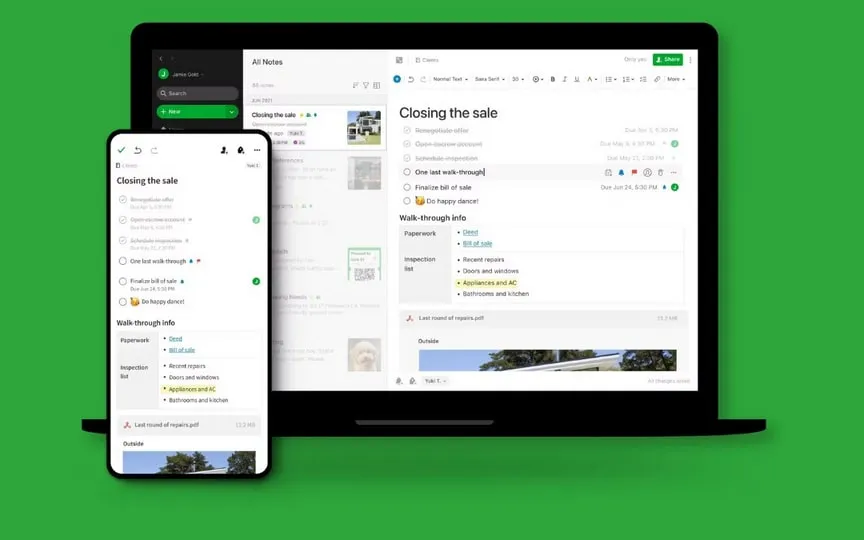 A new test being conducted by Evernote is offering only a single notebook and a total of 50 notes to free users. (Evernote)