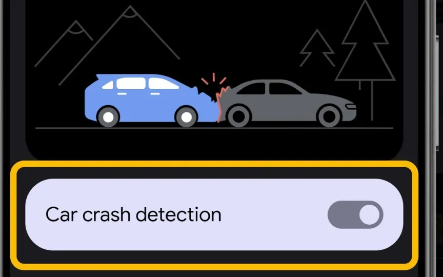 Before you turn on car crash detection, note that car crash detection doesn’t work in Airplane mode, or when Battery Saver is on.