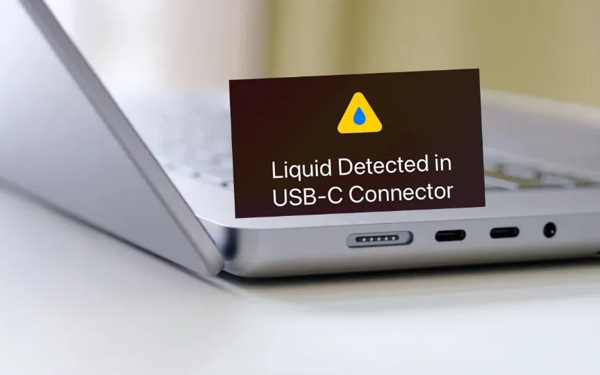 Macs now possess the ability to detect the presence of liquids in the USB-C ports of the device, thanks to a new daemon in macOS Sonoma.