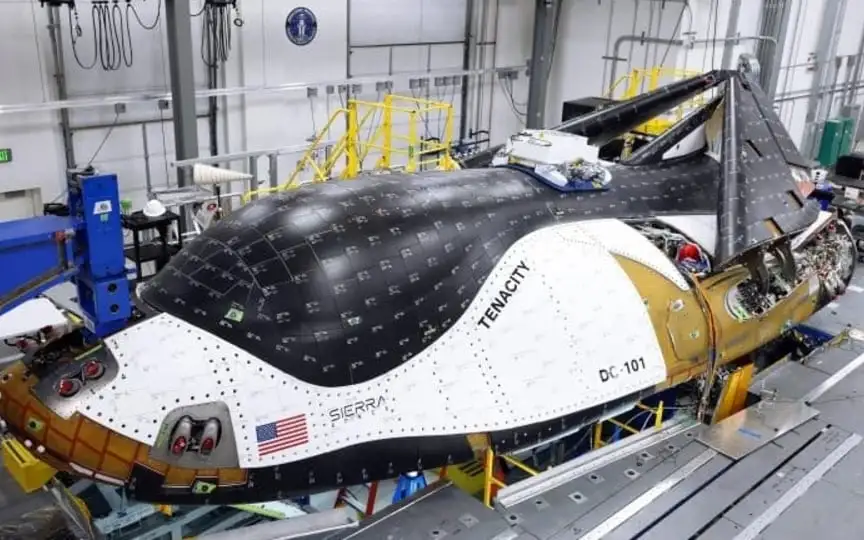 Know all about Tenacity, the Dream Chaser spaceplane that is designed to resupply the ISS. (Sierra Space)