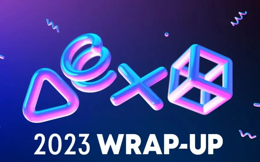 PlayStation Wrap-Up 2023 lets you create a year-end summary of your gaming on a PlayStation 4 or PS5. You can see how many games you played, your most-played game, the trophies you earned, and more.