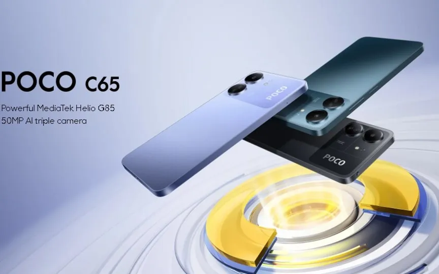 Experience the perfect blend of style and performance! The newly launched Poco C65 smartphone is now available exclusively on Flipkart. (POCO Global)