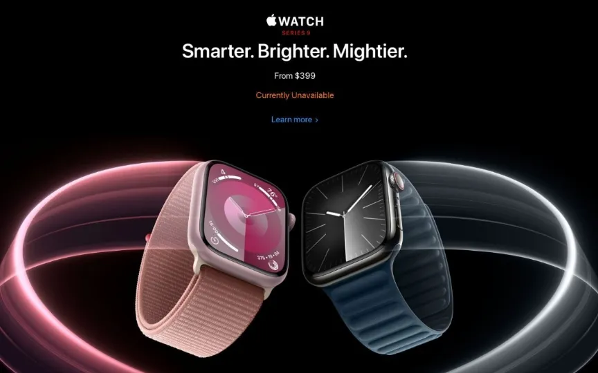The day has come; Apple has stopped the sales of its latest Apple Watch Series 9 and the Ultra 2 on its online store in the US.