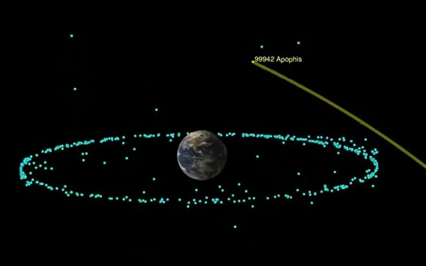 The 'God of Chaos' asteroid Apophis belongs to the Aten group of asteroids, NASA has revealed. (NASA/JPL-Caltech)