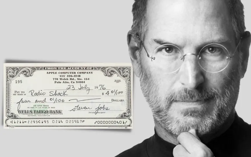 A cheque signed by Apple founder Steve Jobs has attracted a latest bid of $25,000, which is almost Rs 21 lakh in Indian rupees.