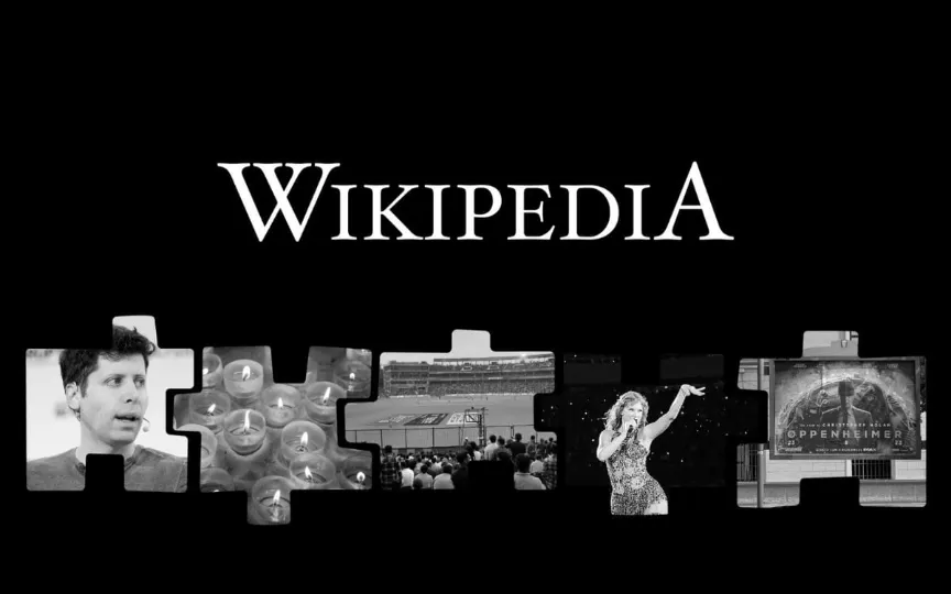 Wikipedia's top 25 most-read articles list reveals that a number of India-related topics have made it to the top. Read on to check the full list.