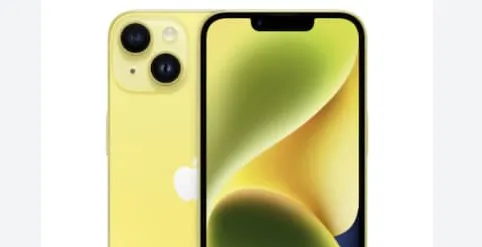 The Apple iPhone 14 and iPhone 14 Plus is available in yellow in 128GB, 256GB, and 512GB storage capacities, starting at Rs 79,900 and Rs 89,900, respectively