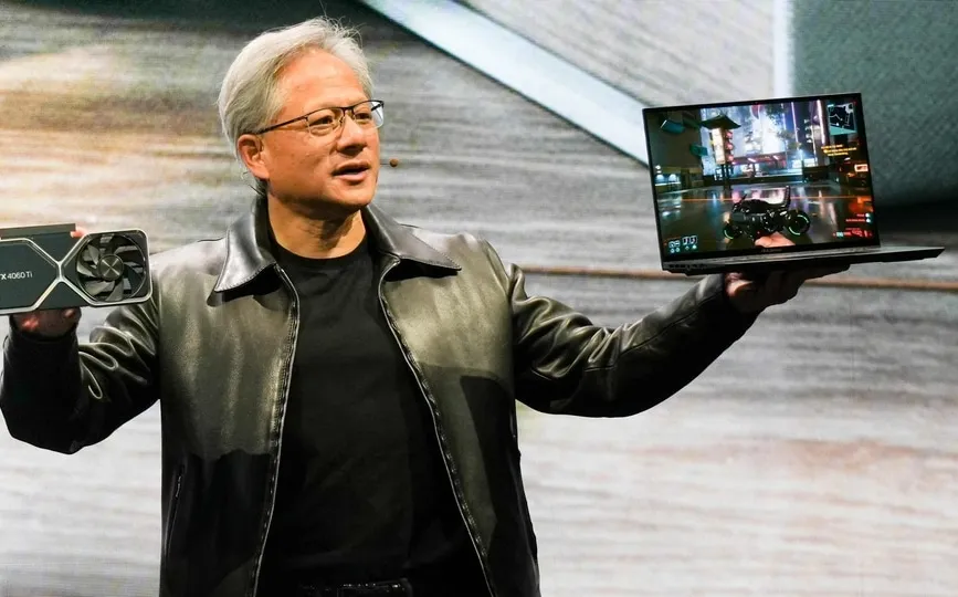 The flurry of announcements underscores Nvidia’s shift from a maker of computer graphics chips to a company at the center of the AI boom. (AFP)