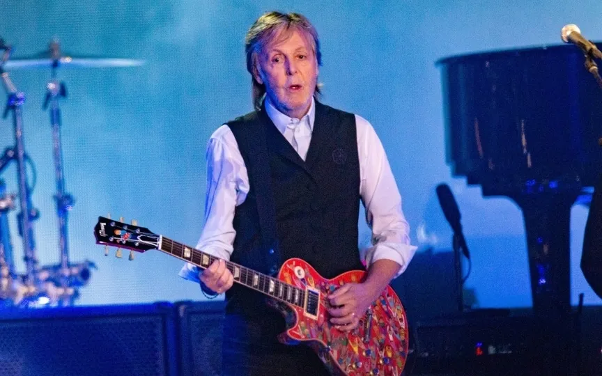 The track was given to Paul McCartney by Lennon's widow Yoko Ono in 1994. (AP)