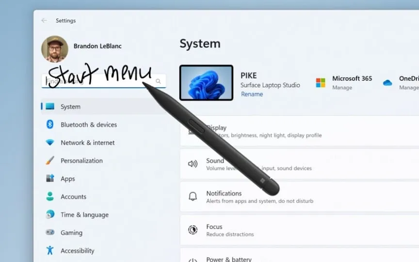 Know all about the Windows Ink feature upgrade in the latest Windows 11 preview build. (Microsoft)