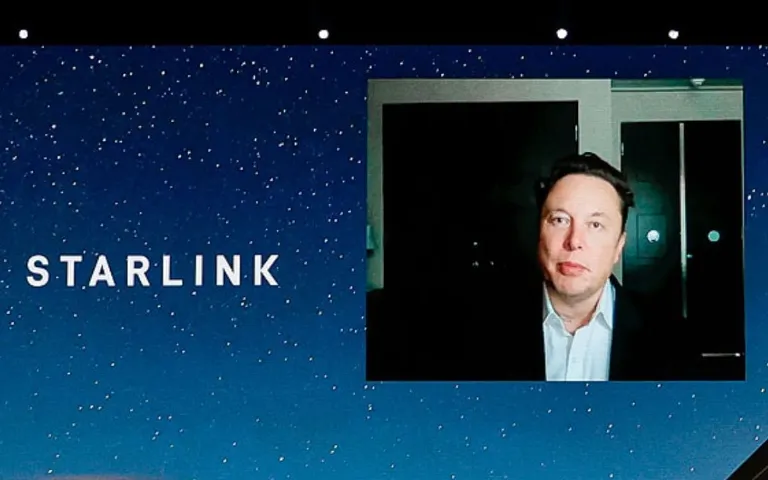 The Starlink constellation consists of thousands of small satellites, each weighing approximately 260 kilograms (570 pounds)