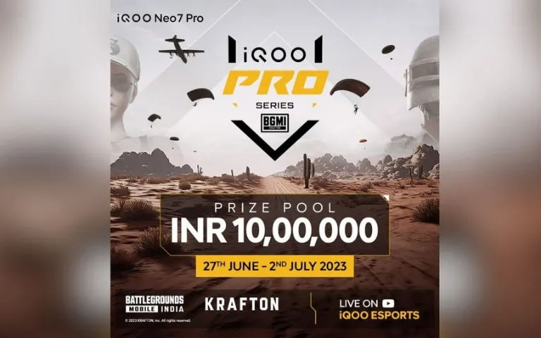 iQOO announces the return of mega e-sport tournament iQOO Pro Series. (iQOO)