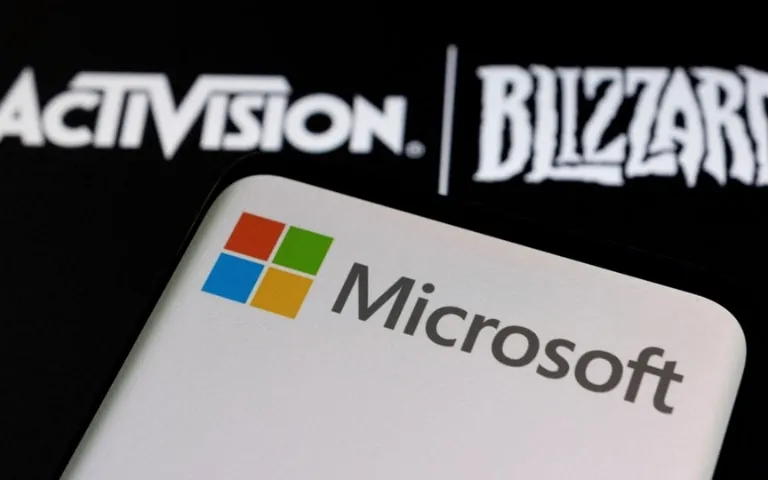 Microsoft’s main goal in acquiring Activision, which also offers mobile titles like Candy Crush, is to expand its share of the global mobile gaming market, which is currently about 0.3%. (REUTERS)