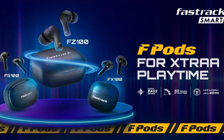 FPods, the all-new revolutionary earbuds by pioneer youth fashion and tech accessories brand Fastrack Smart.