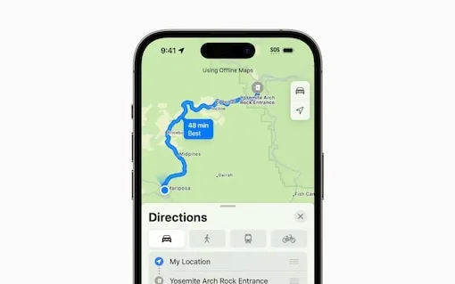 iOS 17 users will have the ability to download portions of a map for offline use and navigation. Apple says that the new feature will be coming during fall this year, likely with the stable release of the OS.