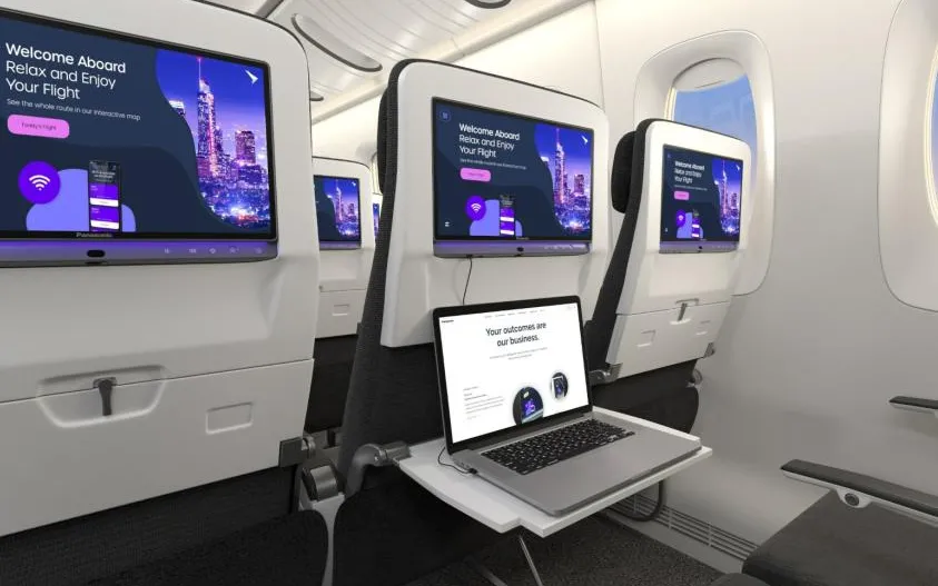 It will start installing Panasonic Avionics' seatback in-flight entertainment display in 2025.