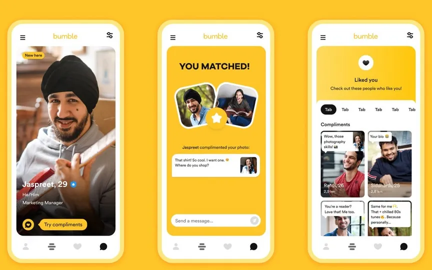 Check out the newly launched feature on Bumble. (Bumble)