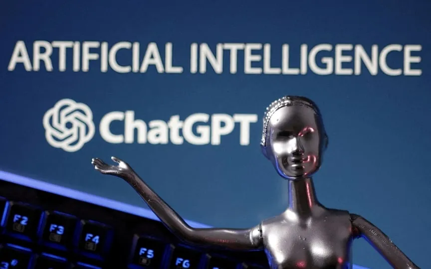 FILE PHOTO: ChatGPT logo and AI Artificial Intelligence words are seen in this illustration taken, May 4, 2023. REUTERS/Dado Ruvic/Illustration/File Photo (REUTERS)