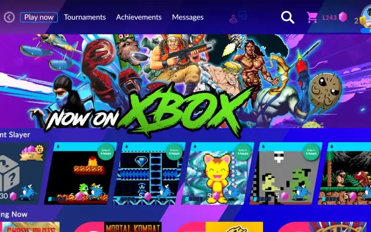 It's the first third-party game streaming service on Xbox.