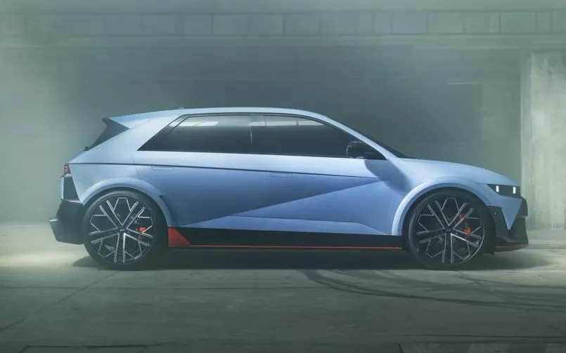 The automaker says the car can go from zero to 62MPH in 3.4 seconds.