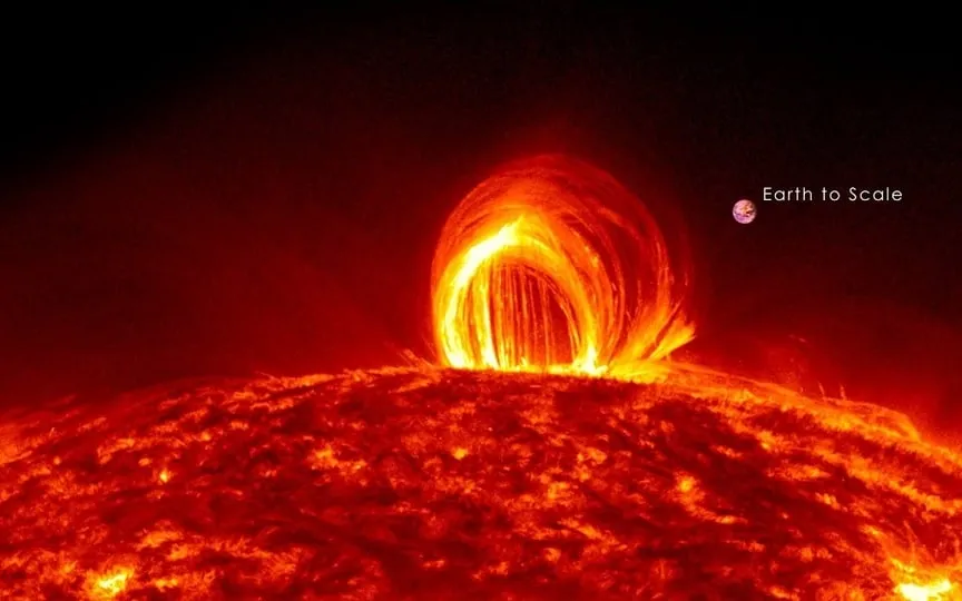 Russian Scientists warn of communication disruptions on Earth today due to solar flares. (NASA)