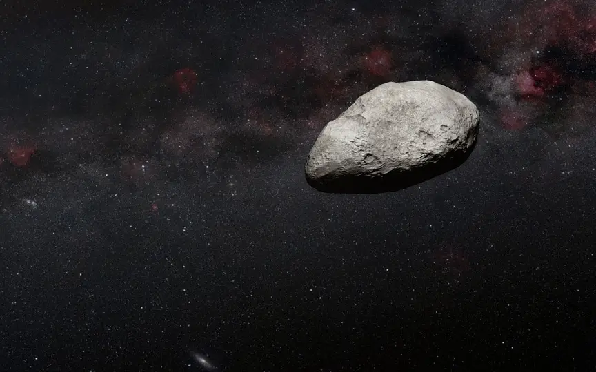 Asteroid 2023 NT1 was discovered after it had already passed the Earth. (AFP)